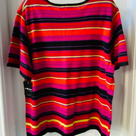 NEW WOMENS SIZE 1X SHORT SLEEVE BLOUSE❣️ - Picture 3 of 4